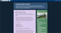 Desktop Screenshot of locavorenj.blogspot.com