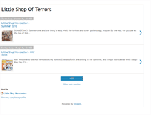 Tablet Screenshot of littleshopnewsletter.blogspot.com