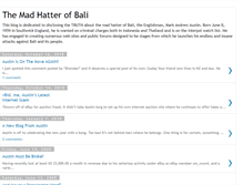 Tablet Screenshot of mad-hatter-of-bali.blogspot.com