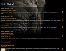 Tablet Screenshot of elephantlover91.blogspot.com