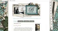 Desktop Screenshot of brennengaddis.blogspot.com