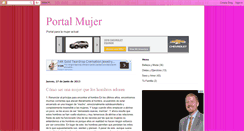 Desktop Screenshot of portal-mujer.blogspot.com