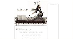 Desktop Screenshot of fashion-decoration.blogspot.com