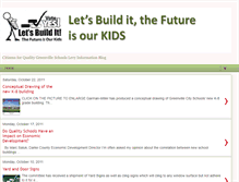 Tablet Screenshot of letsbuilditgreenville.blogspot.com