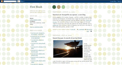 Desktop Screenshot of firstblush.blogspot.com