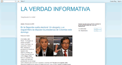 Desktop Screenshot of laverdadinformativa.blogspot.com