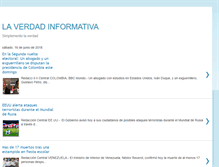 Tablet Screenshot of laverdadinformativa.blogspot.com