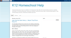 Desktop Screenshot of easyhomeschoolguide.blogspot.com