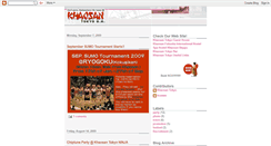 Desktop Screenshot of khaosan-tokyo.blogspot.com