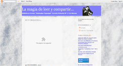 Desktop Screenshot of biblioteca17moreno.blogspot.com