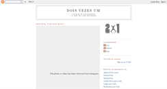 Desktop Screenshot of doisvezesum.blogspot.com