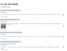 Tablet Screenshot of laisladelmedio.blogspot.com