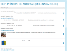 Tablet Screenshot of colegioprincipedeasturiasmelenara.blogspot.com