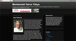 Desktop Screenshot of membantah-harunyahya.blogspot.com