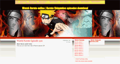 Desktop Screenshot of narutoepisode-online.blogspot.com