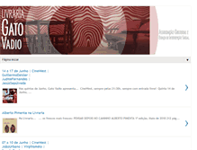 Tablet Screenshot of gatovadiolivraria.blogspot.com
