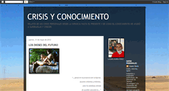 Desktop Screenshot of crisisyconocimiento.blogspot.com