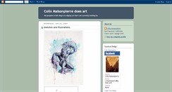 Desktop Screenshot of colinmaisonpierredoesart.blogspot.com