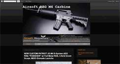 Desktop Screenshot of airsoftaegm4carbine.blogspot.com