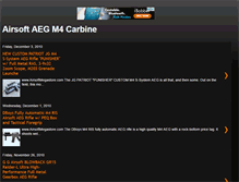 Tablet Screenshot of airsoftaegm4carbine.blogspot.com