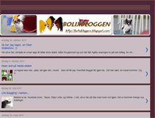 Tablet Screenshot of bolixbloggen.blogspot.com