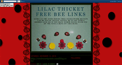 Desktop Screenshot of lilacthicket.blogspot.com