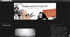 Desktop Screenshot of mlledenfert.blogspot.com