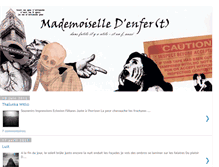 Tablet Screenshot of mlledenfert.blogspot.com