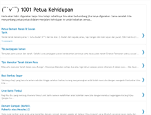 Tablet Screenshot of 1001-petua.blogspot.com