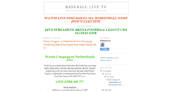 Desktop Screenshot of livestreamingncaabaseball.blogspot.com