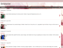 Tablet Screenshot of helvigsstrikkestue.blogspot.com