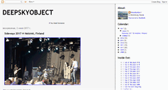 Desktop Screenshot of deepskyobject.blogspot.com