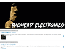 Tablet Screenshot of bigheadelectronics.blogspot.com