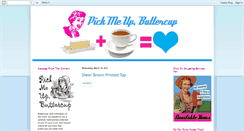 Desktop Screenshot of pickupbuttercup.blogspot.com