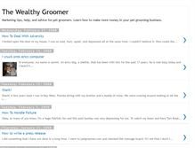 Tablet Screenshot of marketingtipsforgroomers.blogspot.com