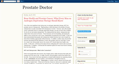 Desktop Screenshot of myprostatedoc.blogspot.com