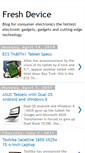 Mobile Screenshot of freshdevice.blogspot.com