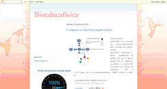 Desktop Screenshot of bioeducafisica.blogspot.com