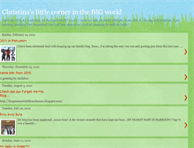 Tablet Screenshot of christinaslittlecorner.blogspot.com