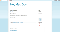 Desktop Screenshot of heymacguy.blogspot.com