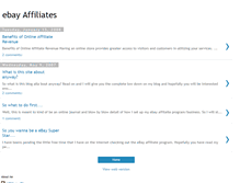 Tablet Screenshot of ebayaffiliates.blogspot.com