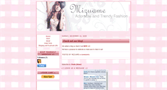 Desktop Screenshot of mizuameclothes.blogspot.com