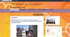 Desktop Screenshot of colegiovirgendelacabeza15.blogspot.com