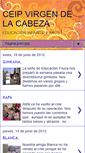 Mobile Screenshot of colegiovirgendelacabeza15.blogspot.com