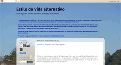 Desktop Screenshot of estilodevidaalternativo.blogspot.com