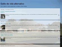 Tablet Screenshot of estilodevidaalternativo.blogspot.com