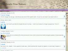 Tablet Screenshot of heartstruenature.blogspot.com