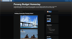 Desktop Screenshot of penangbackpacker.blogspot.com