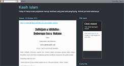 Desktop Screenshot of kasihislami.blogspot.com
