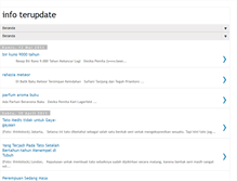 Tablet Screenshot of infoter-update.blogspot.com